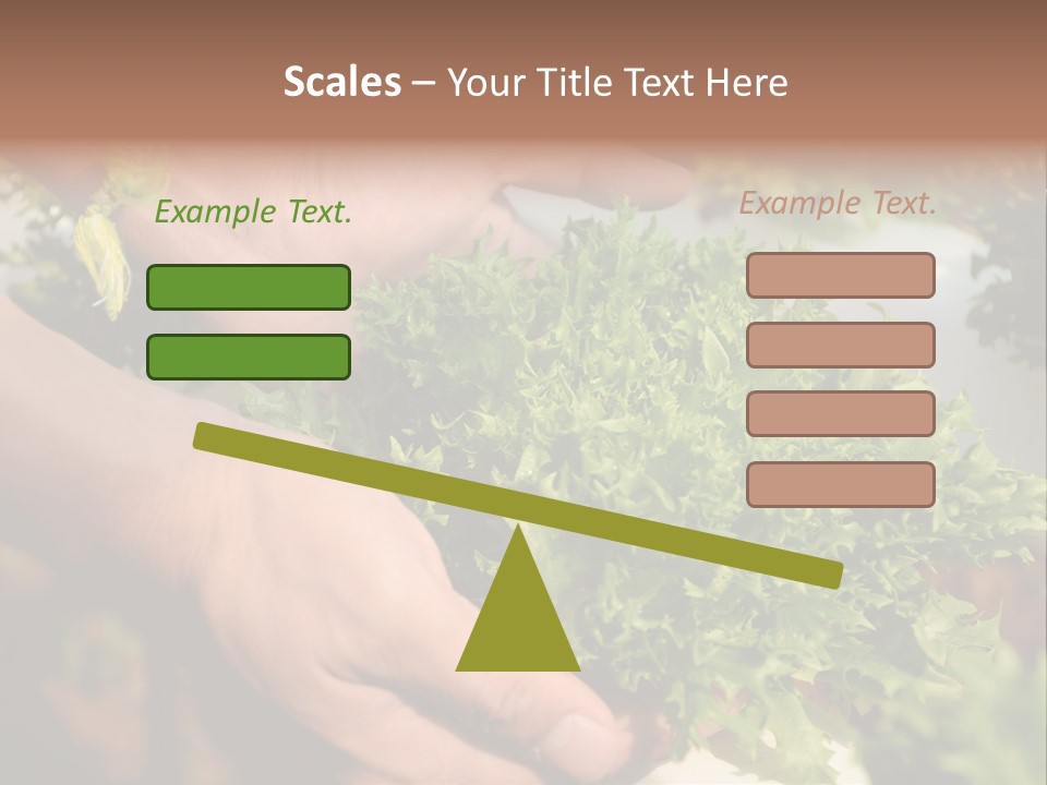 Color Green Plastic PowerPoint Template