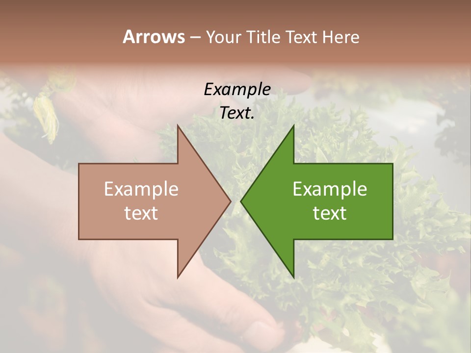 Color Green Plastic PowerPoint Template