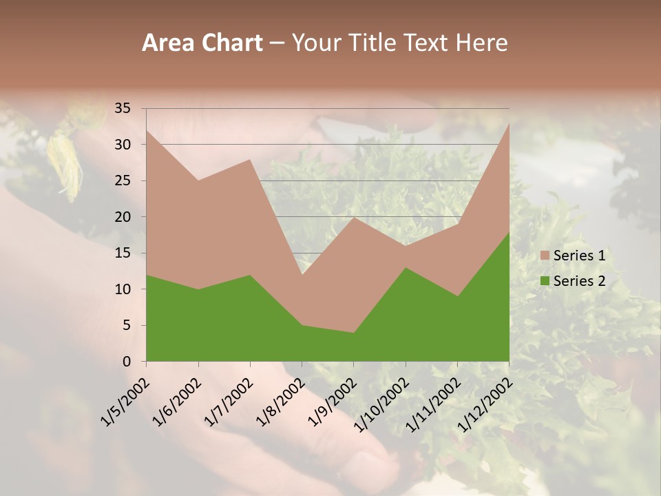 Color Green Plastic PowerPoint Template
