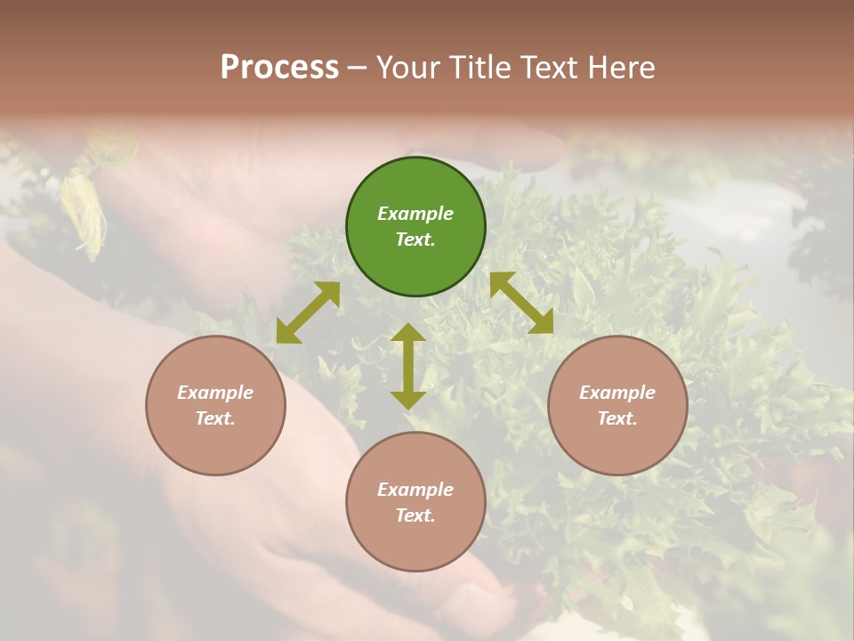 Color Green Plastic PowerPoint Template