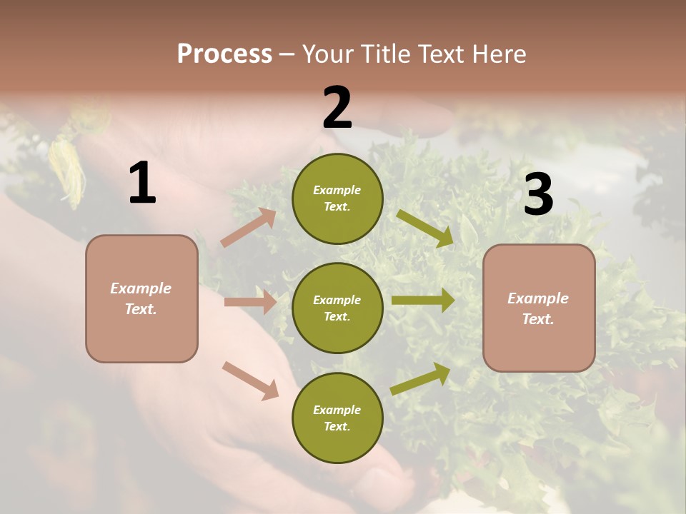 Color Green Plastic PowerPoint Template