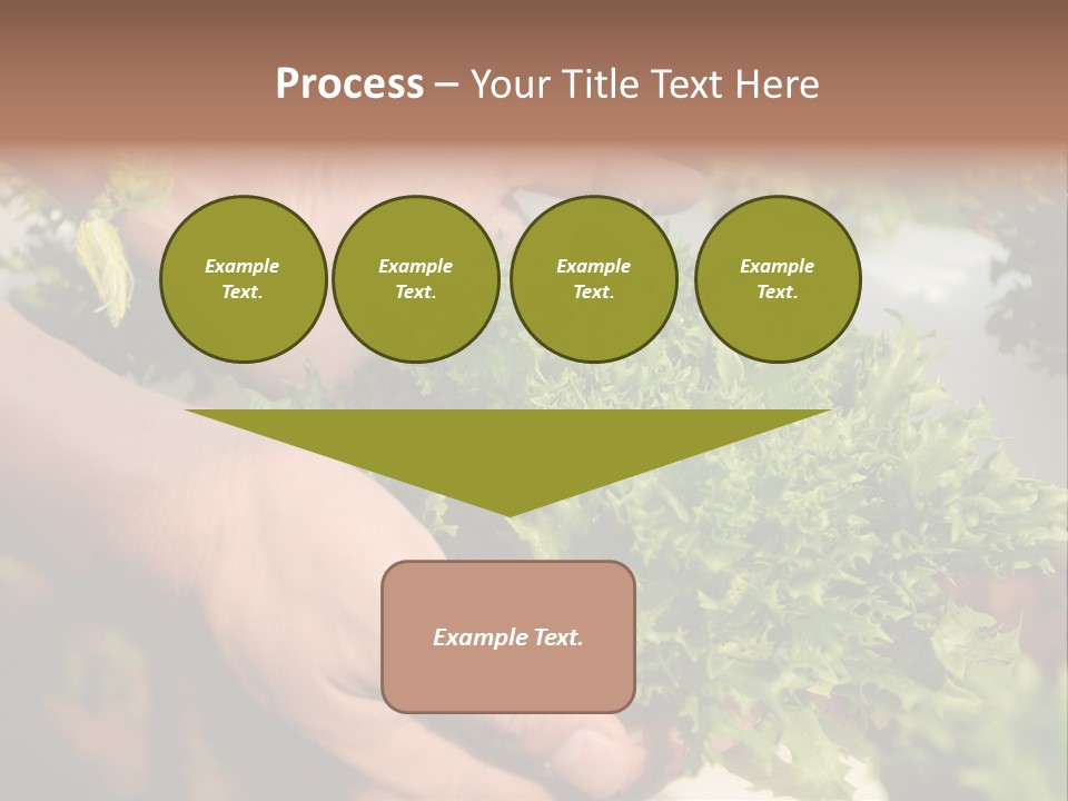 Color Green Plastic PowerPoint Template