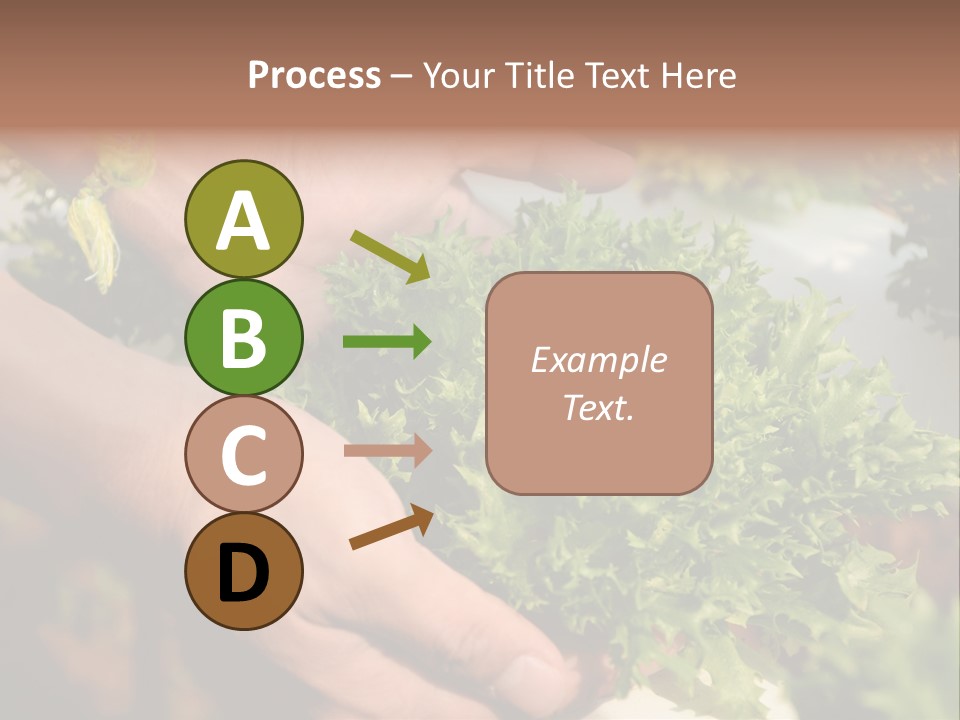 Color Green Plastic PowerPoint Template