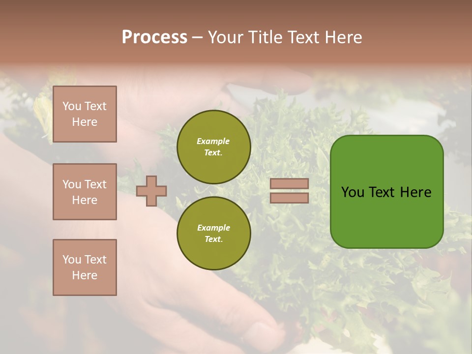 Color Green Plastic PowerPoint Template