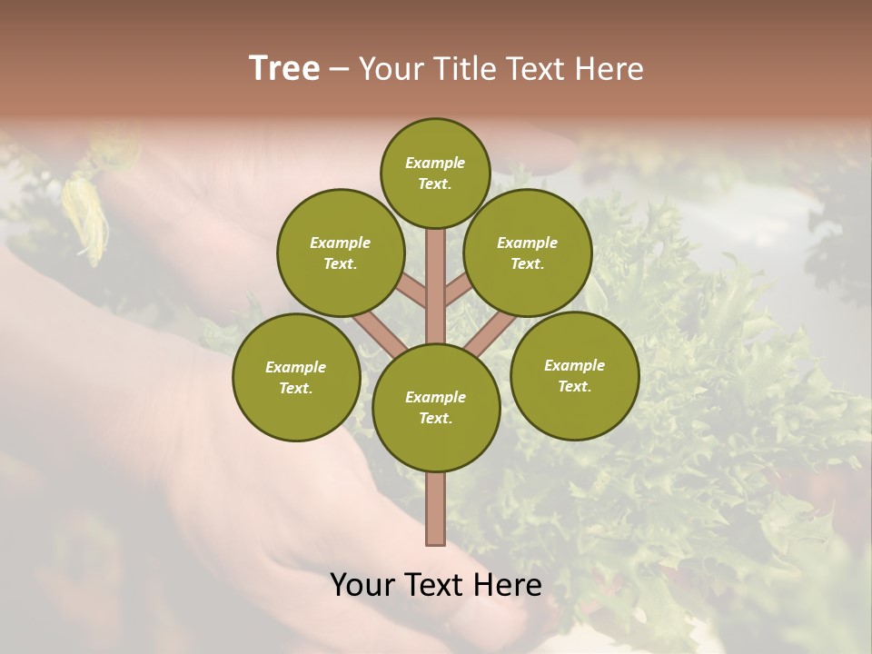 Color Green Plastic PowerPoint Template