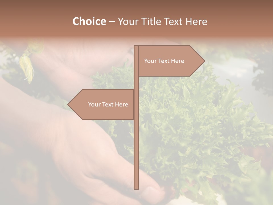 Color Green Plastic PowerPoint Template