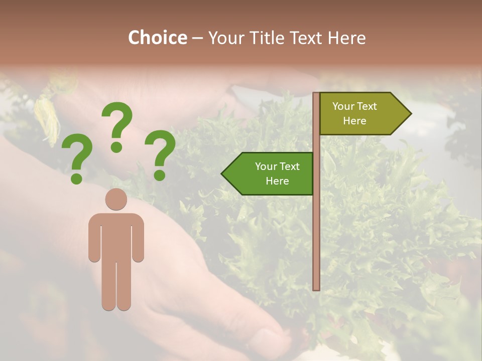 Color Green Plastic PowerPoint Template