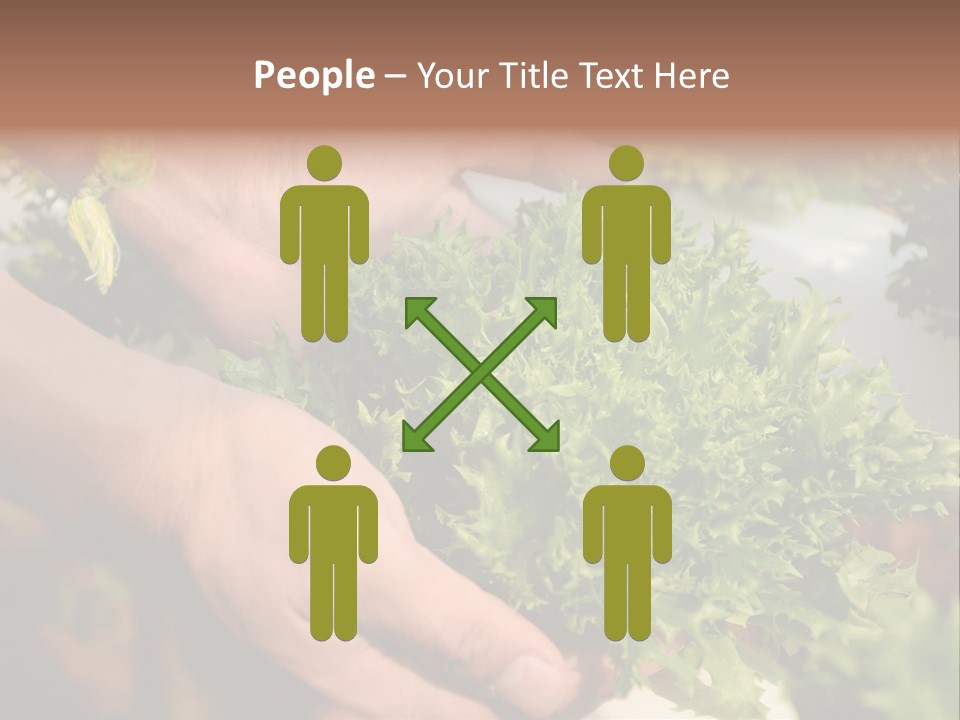 Color Green Plastic PowerPoint Template