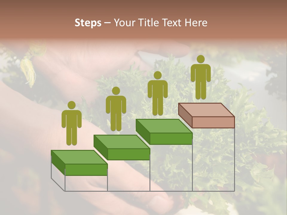 Color Green Plastic PowerPoint Template