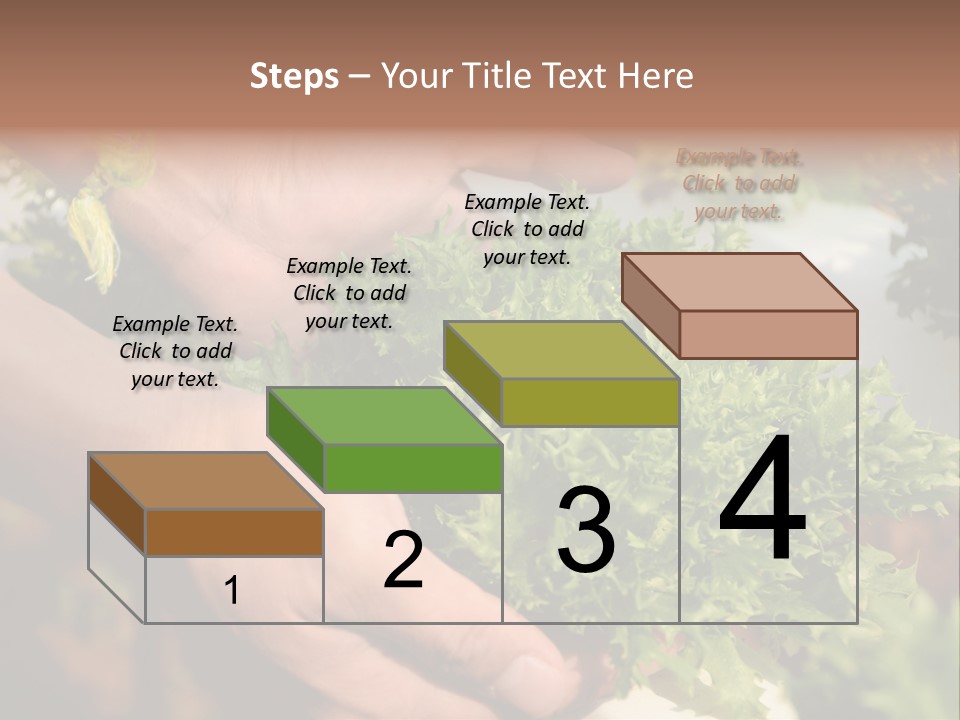Color Green Plastic PowerPoint Template