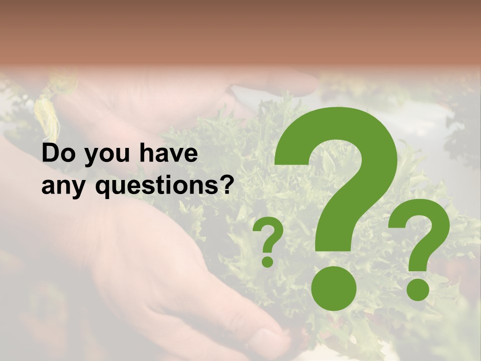 Color Green Plastic PowerPoint Template