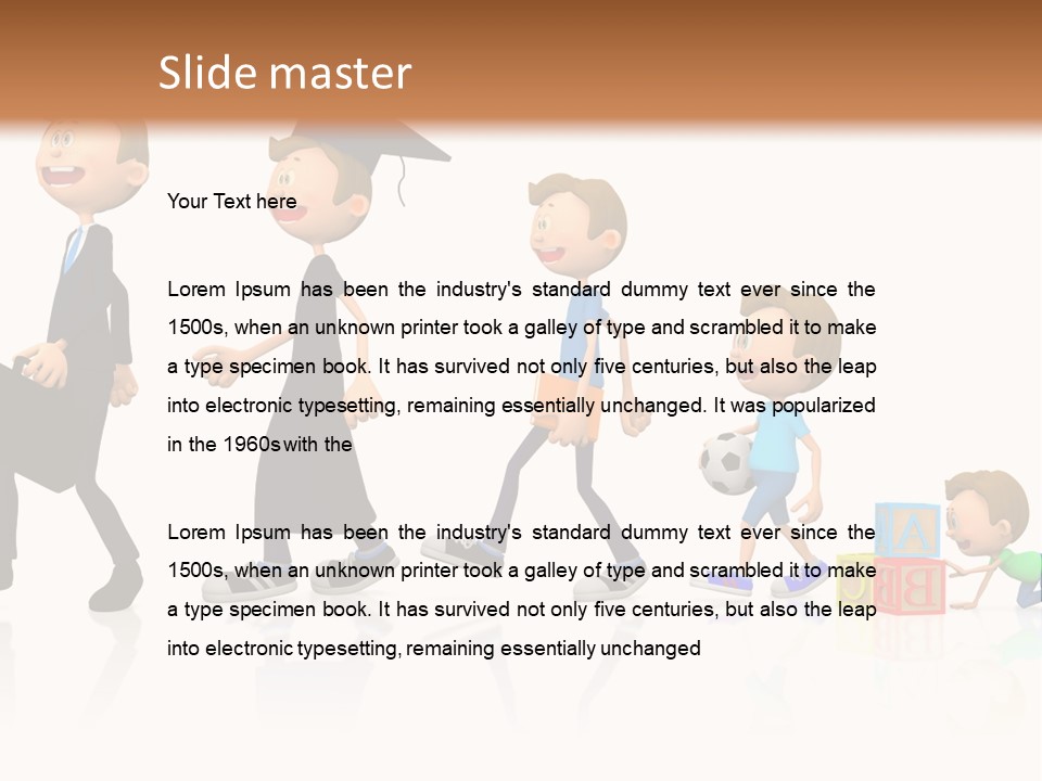 Businessman Career Maturity PowerPoint Template