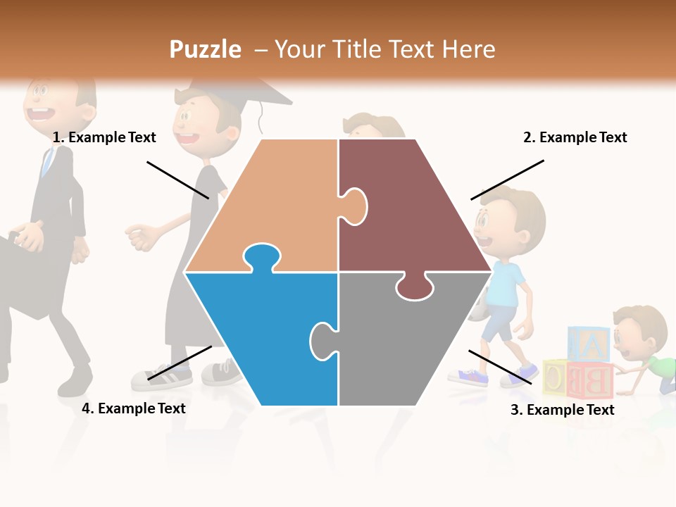 Businessman Career Maturity PowerPoint Template