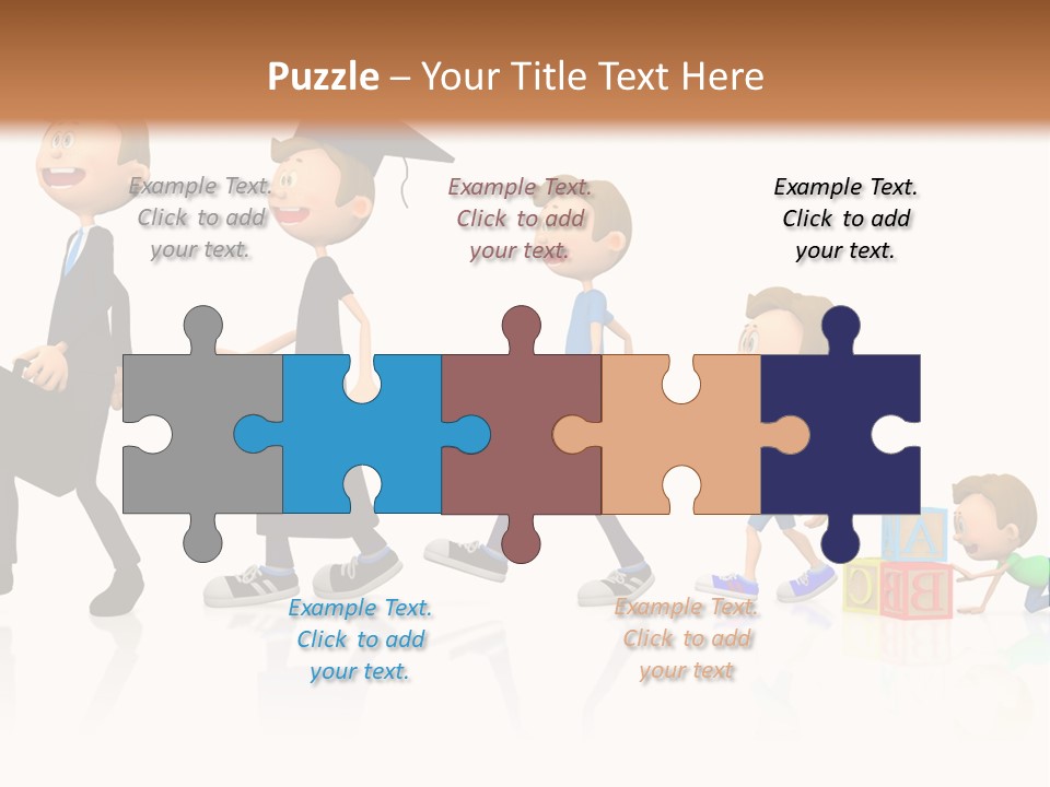 Businessman Career Maturity PowerPoint Template