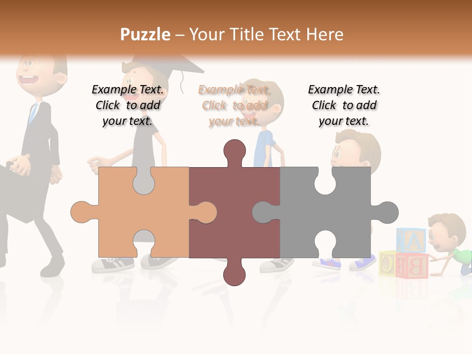 Businessman Career Maturity PowerPoint Template