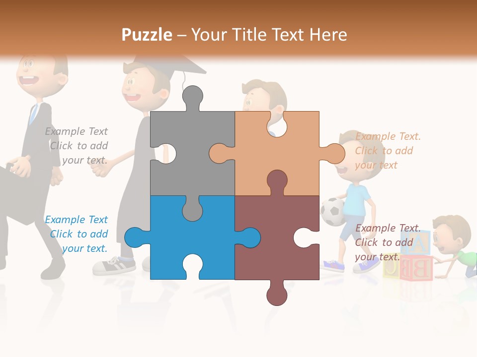 Businessman Career Maturity PowerPoint Template