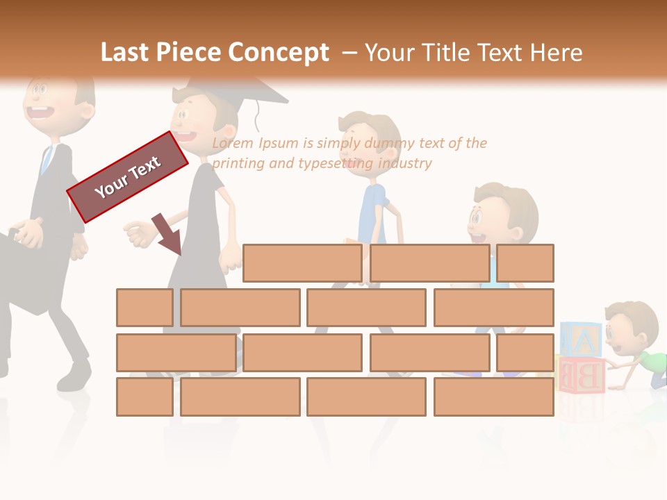 Businessman Career Maturity PowerPoint Template