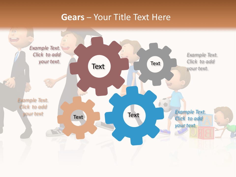Businessman Career Maturity PowerPoint Template