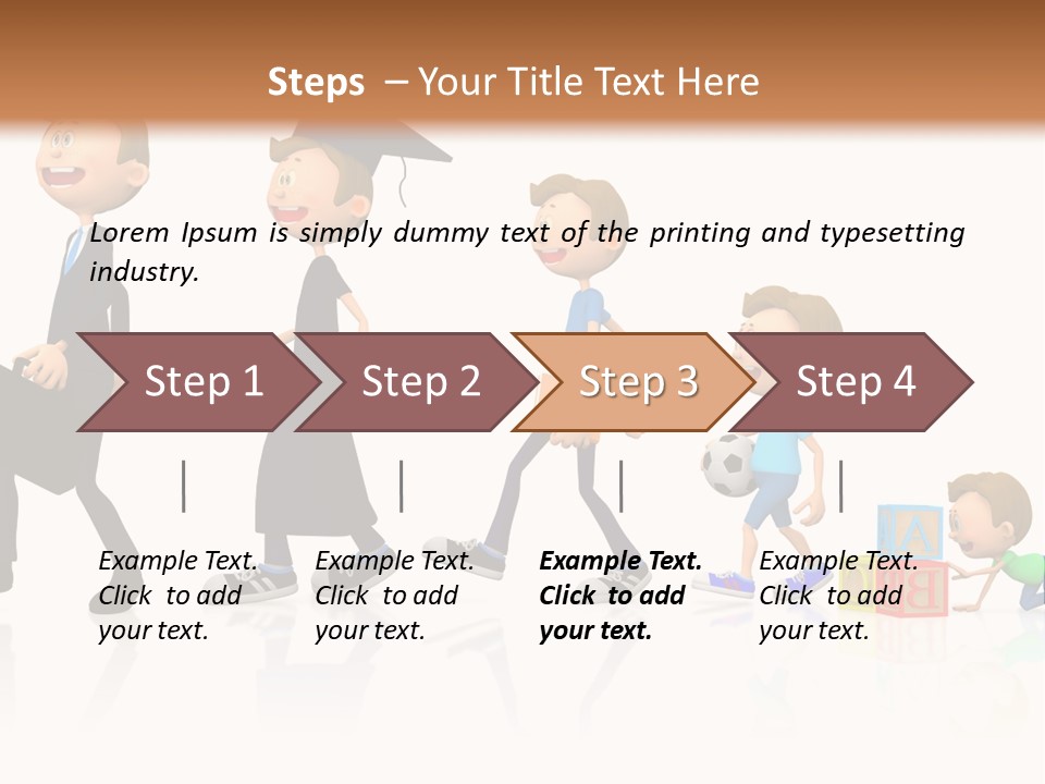 Businessman Career Maturity PowerPoint Template
