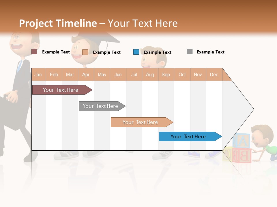Businessman Career Maturity PowerPoint Template