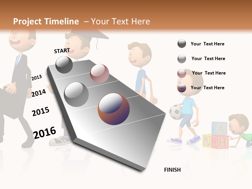 Businessman Career Maturity PowerPoint Template
