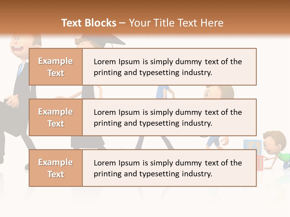Businessman Career Maturity PowerPoint Template