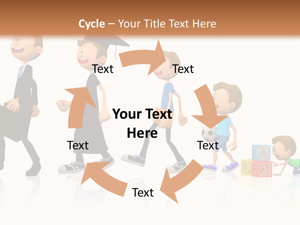 Businessman Career Maturity PowerPoint Template