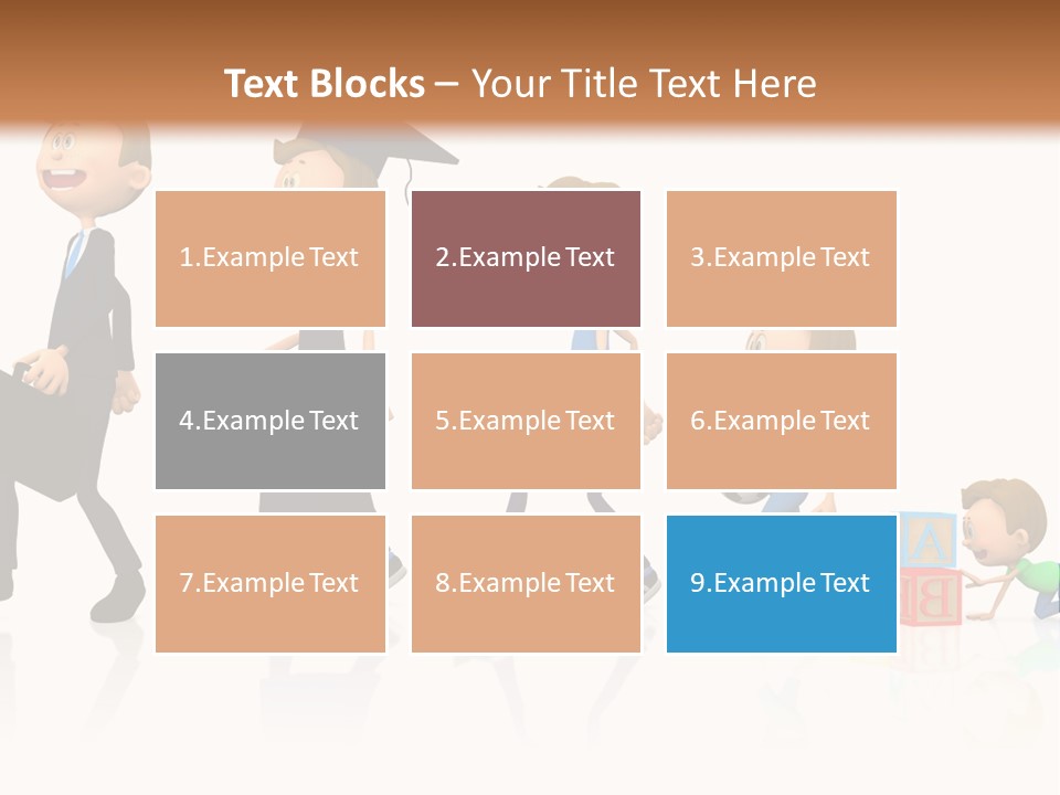 Businessman Career Maturity PowerPoint Template