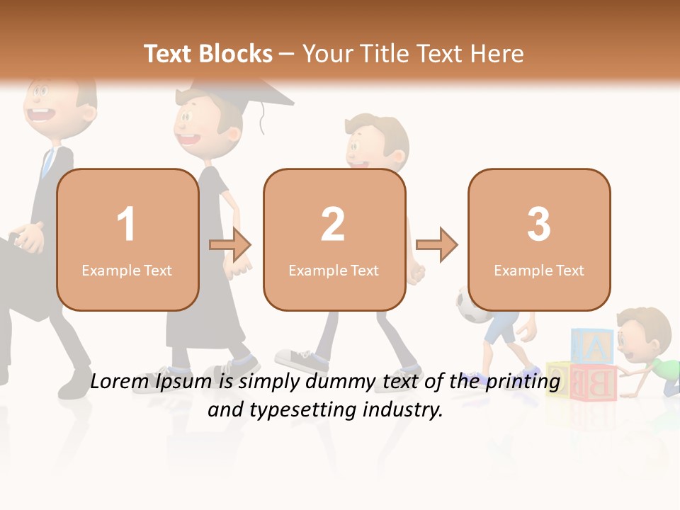 Businessman Career Maturity PowerPoint Template