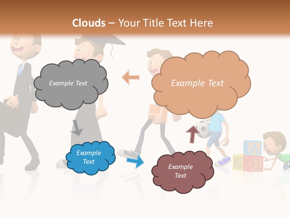 Businessman Career Maturity PowerPoint Template