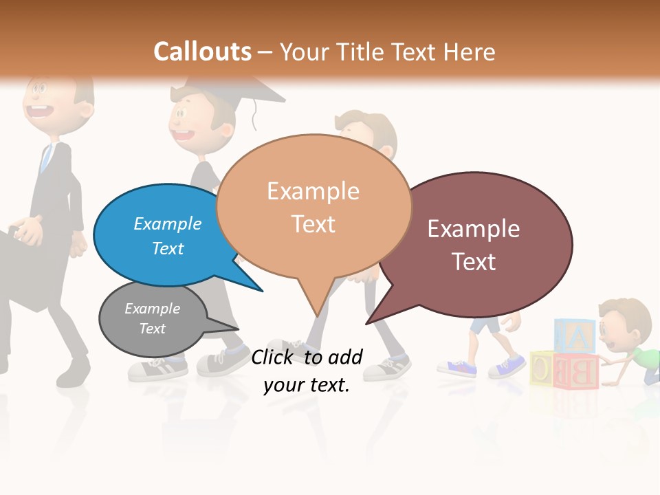Businessman Career Maturity PowerPoint Template