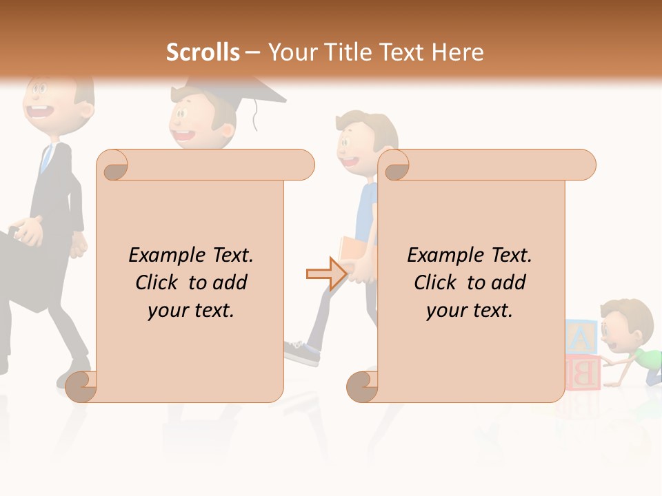 Businessman Career Maturity PowerPoint Template