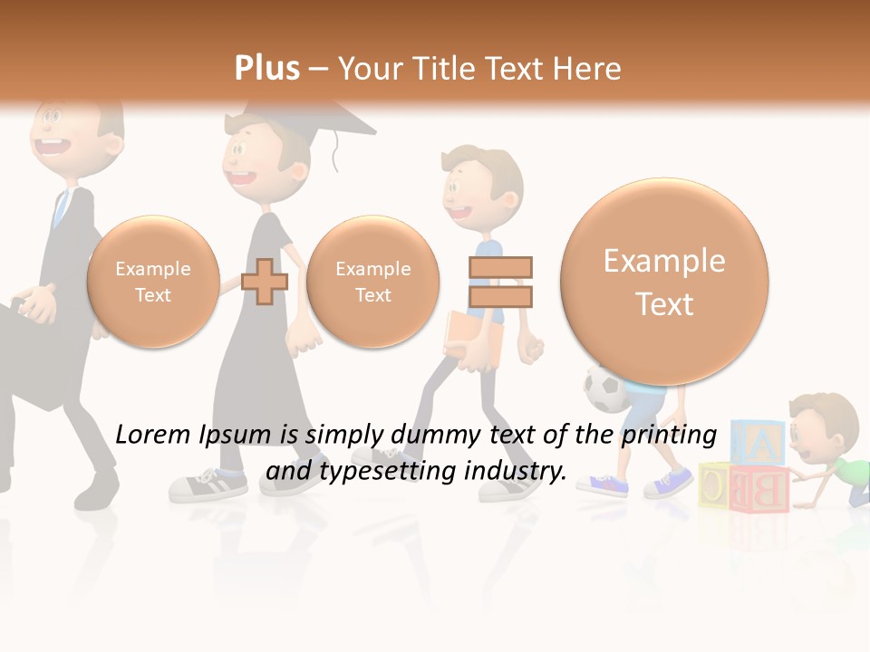 Businessman Career Maturity PowerPoint Template