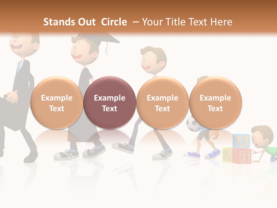 Businessman Career Maturity PowerPoint Template