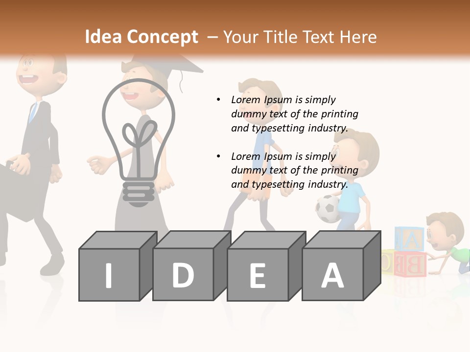 Businessman Career Maturity PowerPoint Template