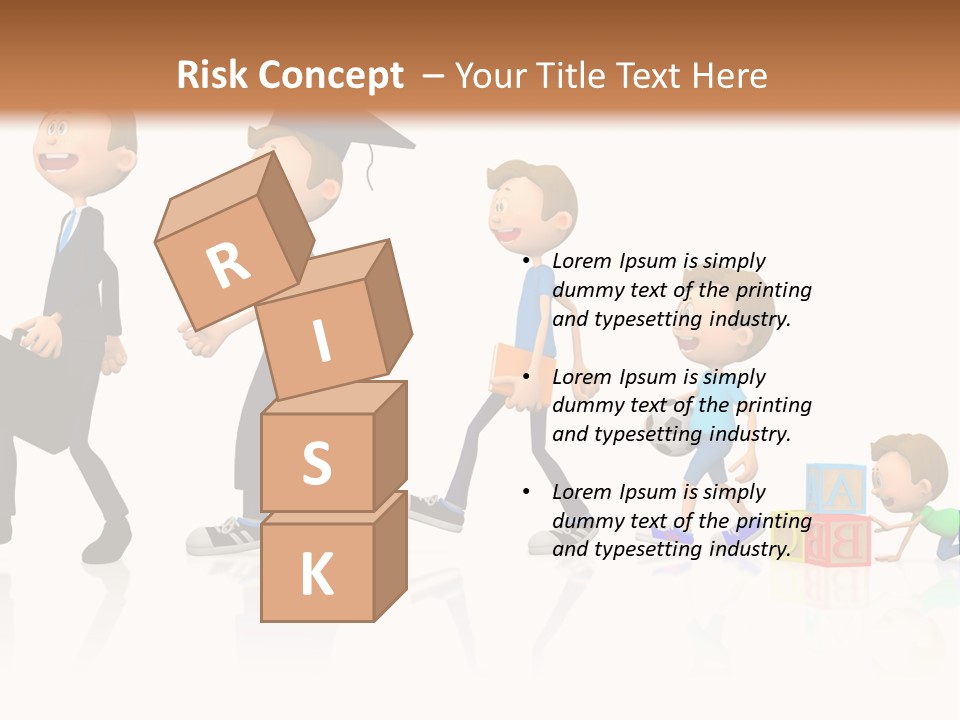 Businessman Career Maturity PowerPoint Template