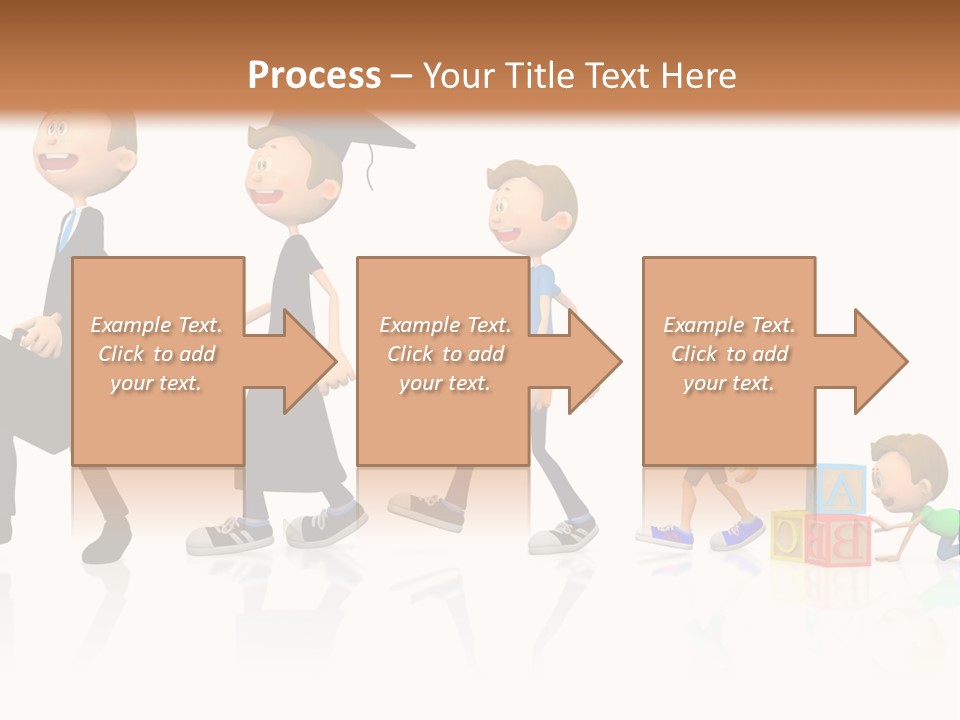 Businessman Career Maturity PowerPoint Template