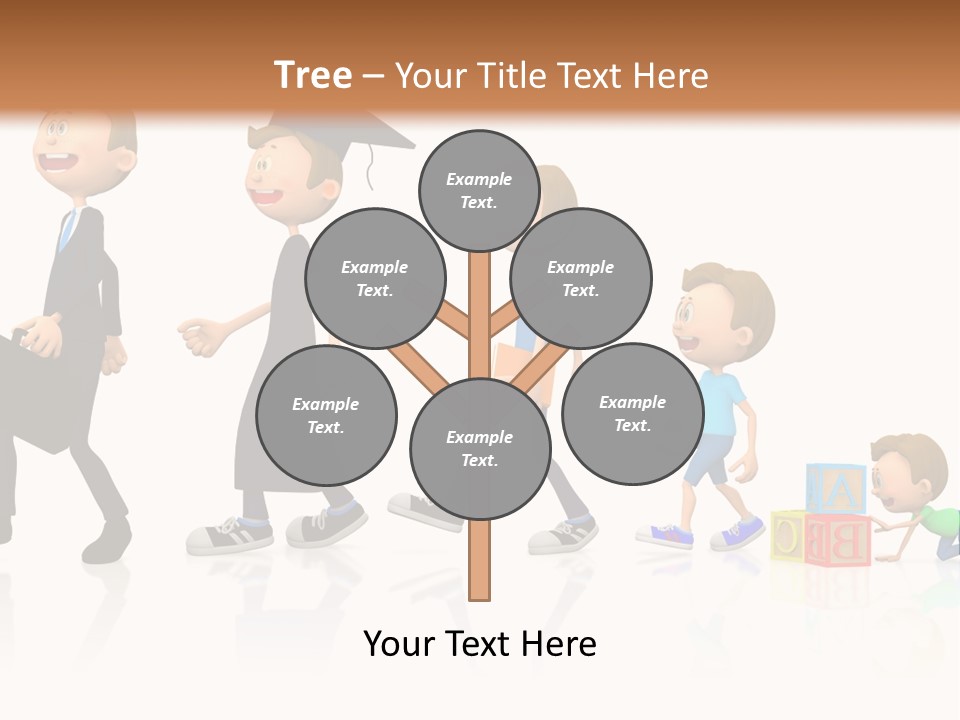 Businessman Career Maturity PowerPoint Template