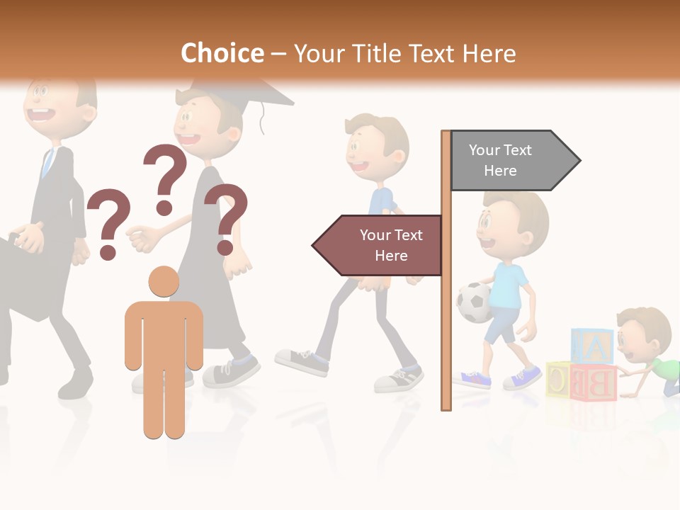 Businessman Career Maturity PowerPoint Template