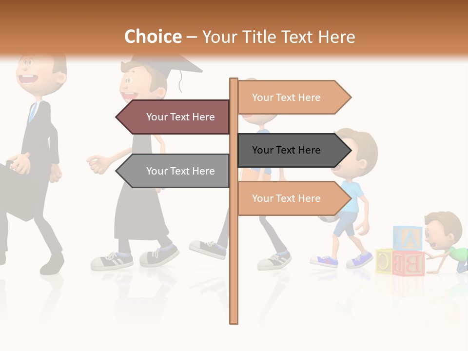 Businessman Career Maturity PowerPoint Template