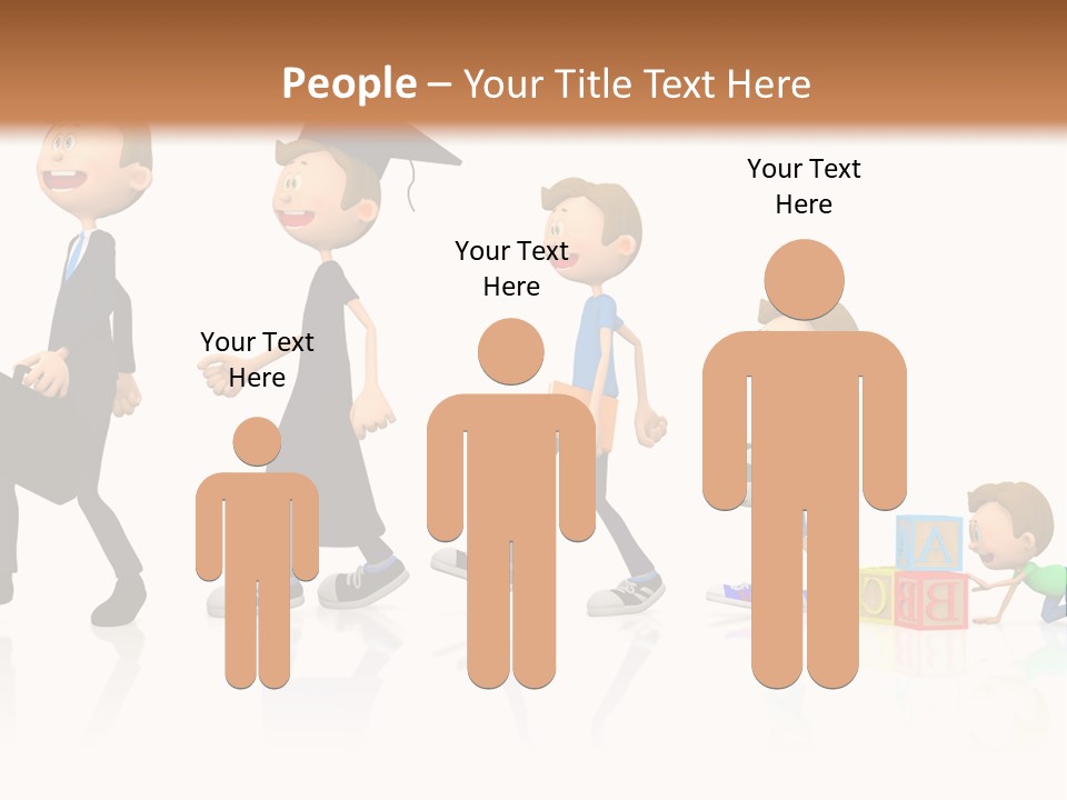 Businessman Career Maturity PowerPoint Template