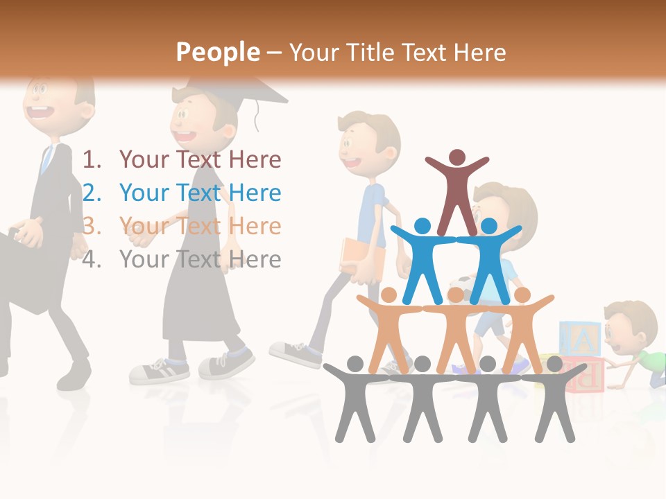 Businessman Career Maturity PowerPoint Template