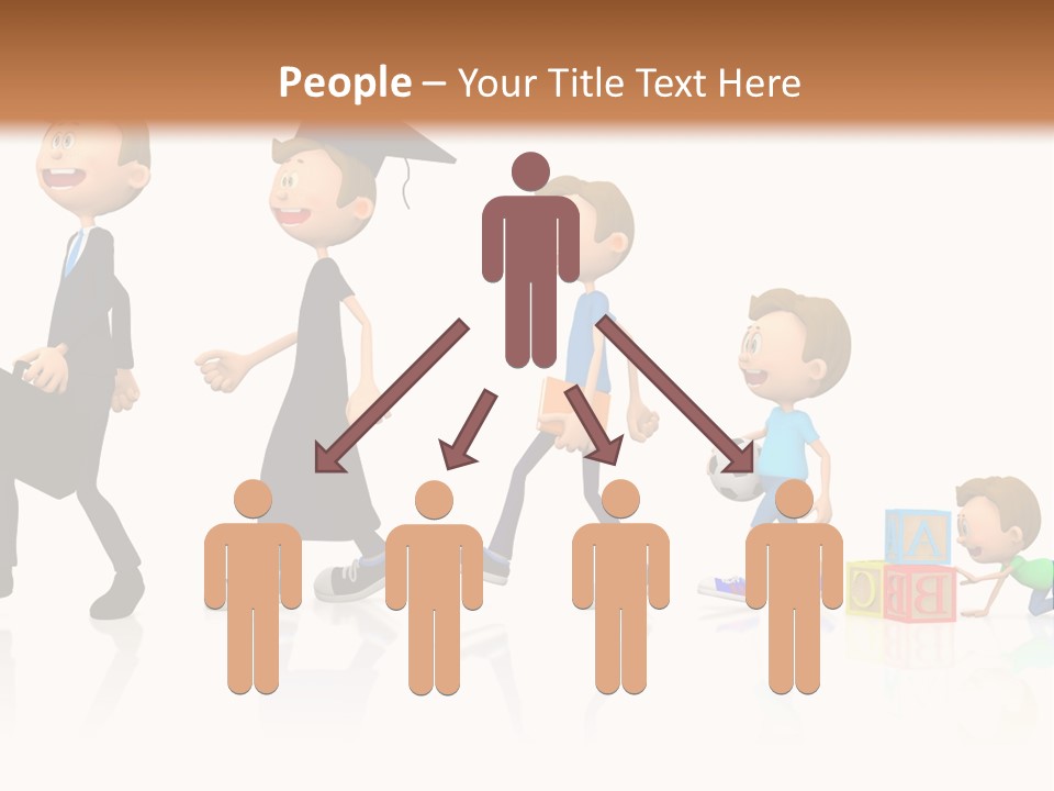 Businessman Career Maturity PowerPoint Template