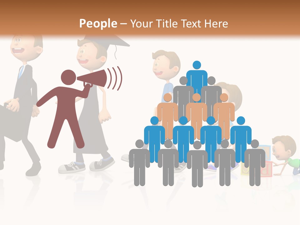 Businessman Career Maturity PowerPoint Template