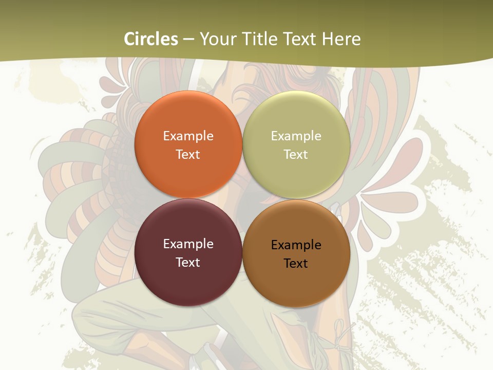 Gymnastics Hiphop Dancer PowerPoint Template