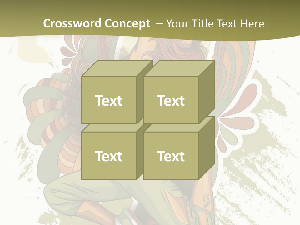 Gymnastics Hiphop Dancer PowerPoint Template