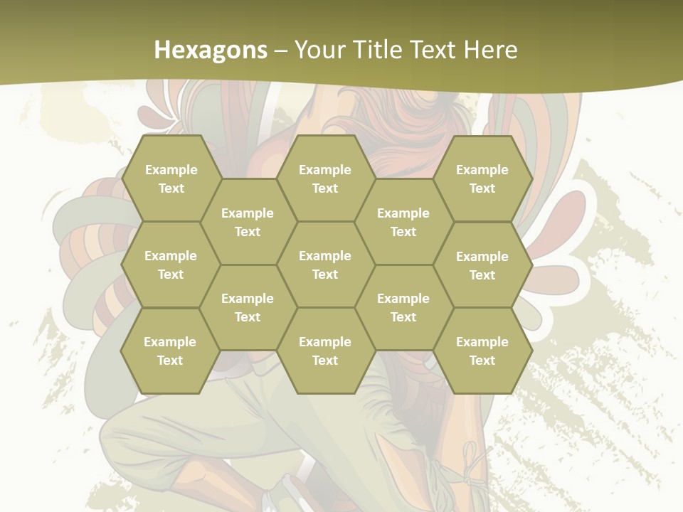 Gymnastics Hiphop Dancer PowerPoint Template