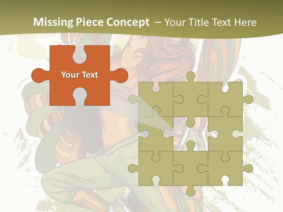 Gymnastics Hiphop Dancer PowerPoint Template