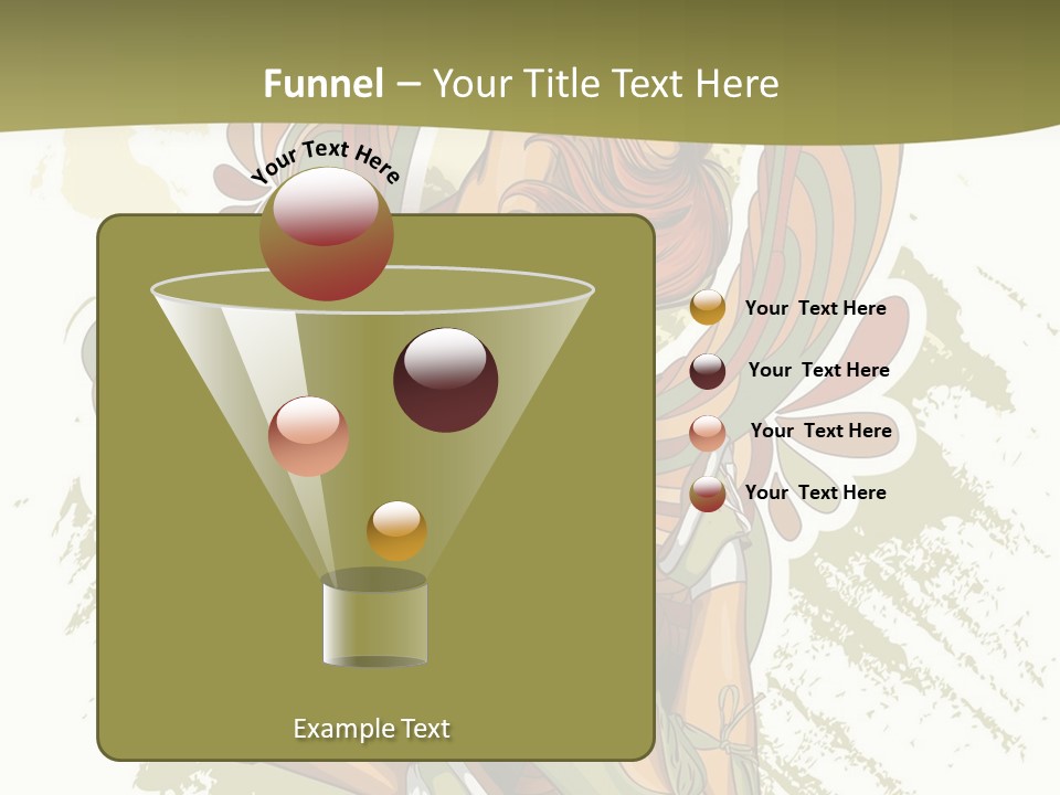 Gymnastics Hiphop Dancer PowerPoint Template