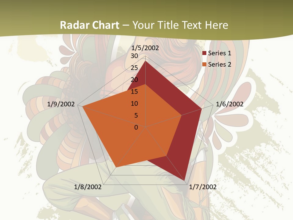 Gymnastics Hiphop Dancer PowerPoint Template